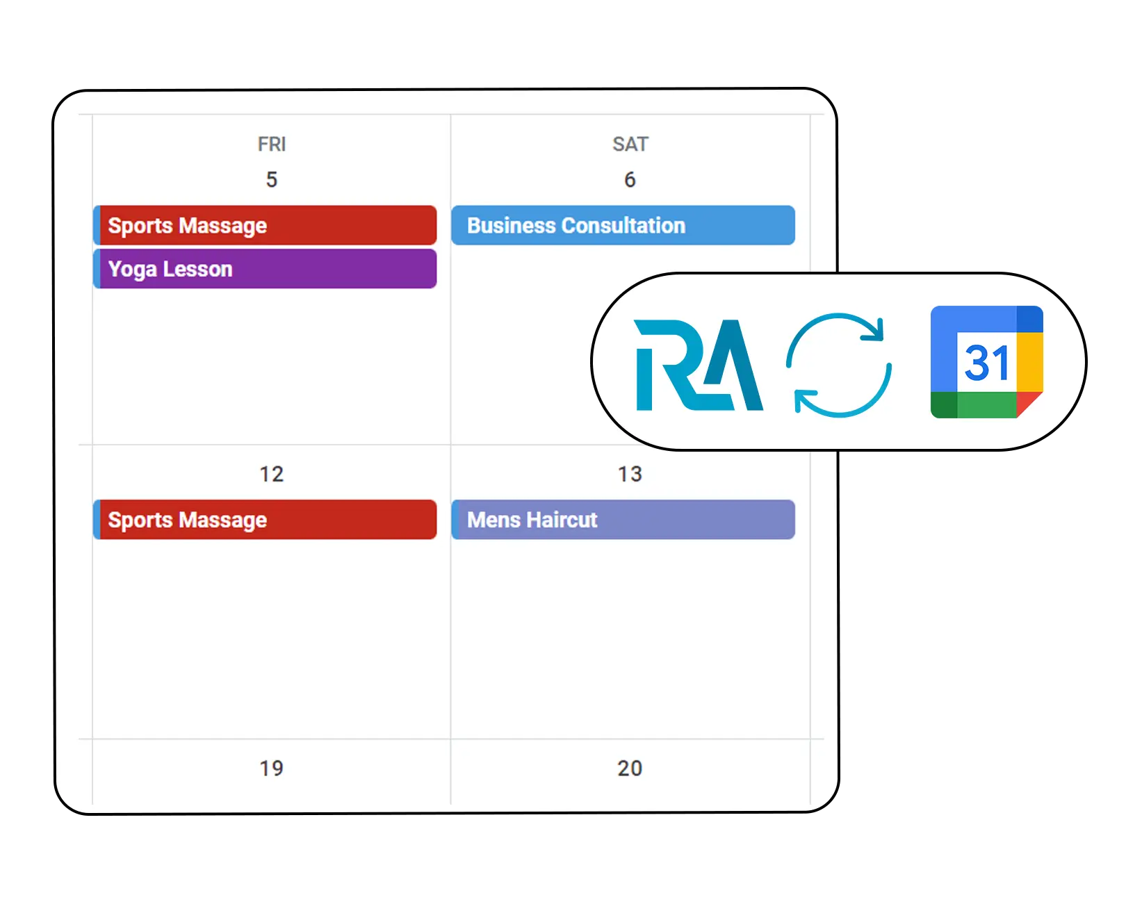 Google Calendar Synchronization - Reach Amplified